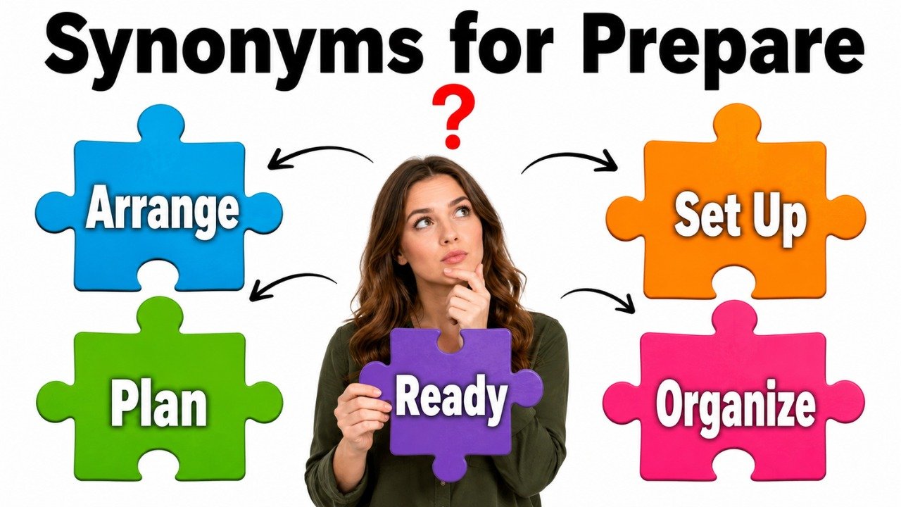 synonyms for prepare