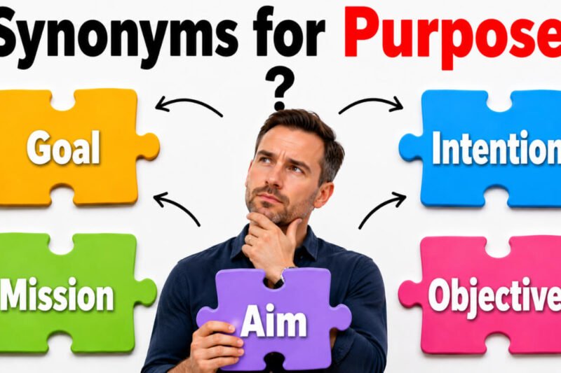 35+ Synonyms for Purpose: Meaning, Examples & Best Uses