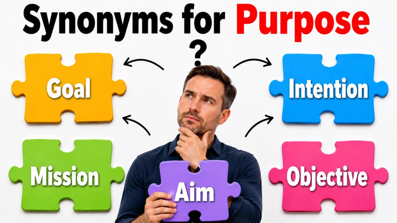 synonyms for purpose
