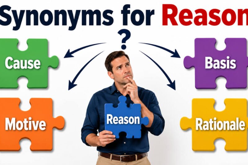 30+ Synonyms for Reason: Meanings, Context & Clear Examples