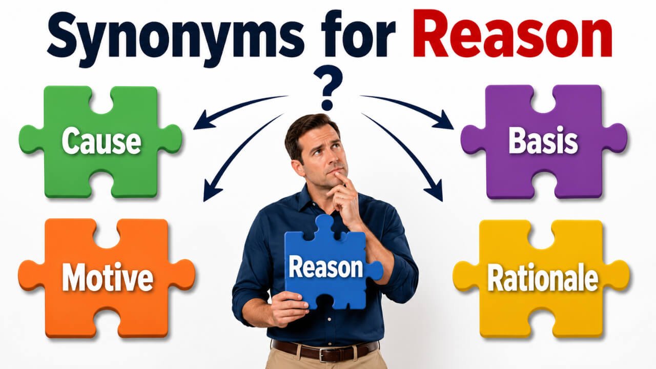 synonyms for reason