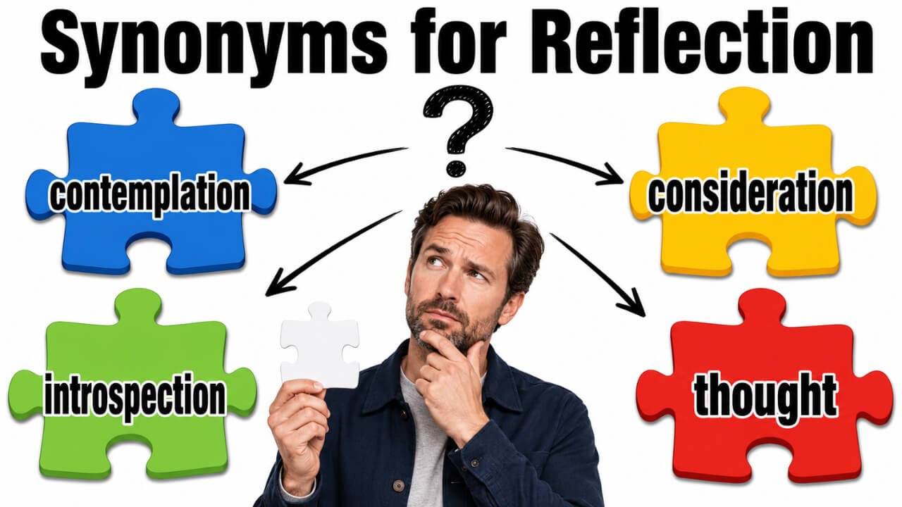 synonyms for reflection