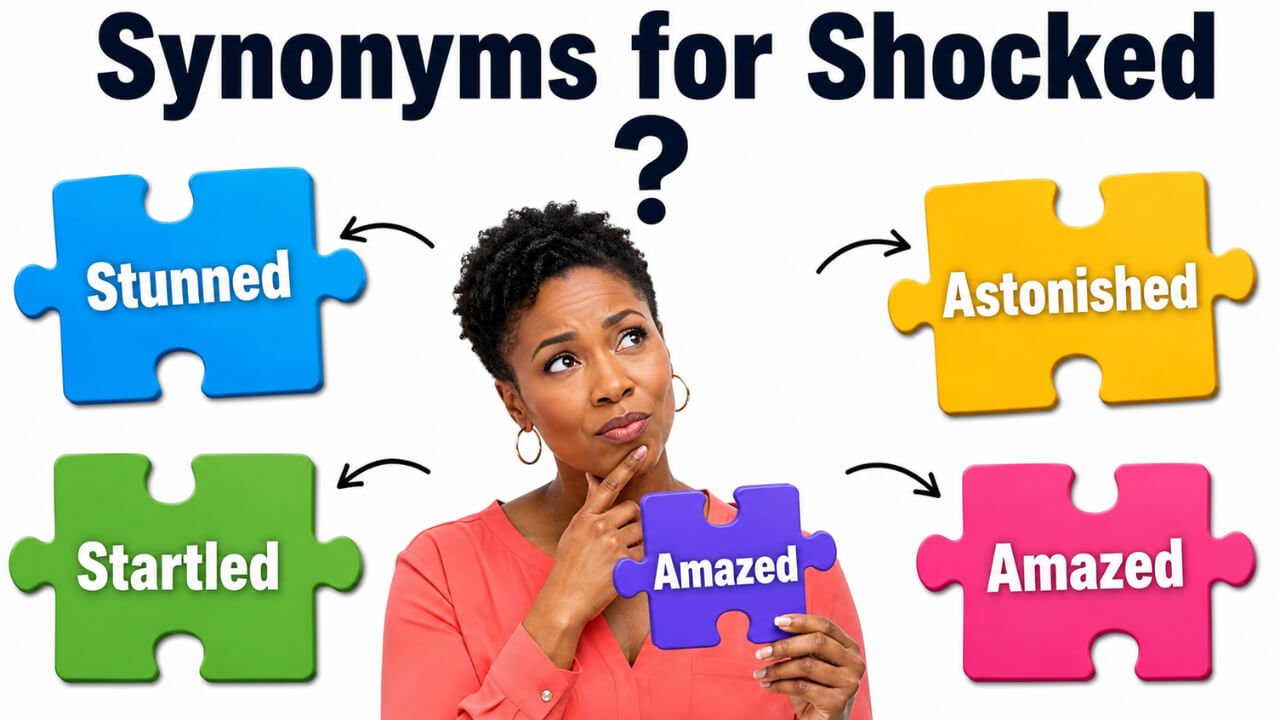 synonyms for shocked