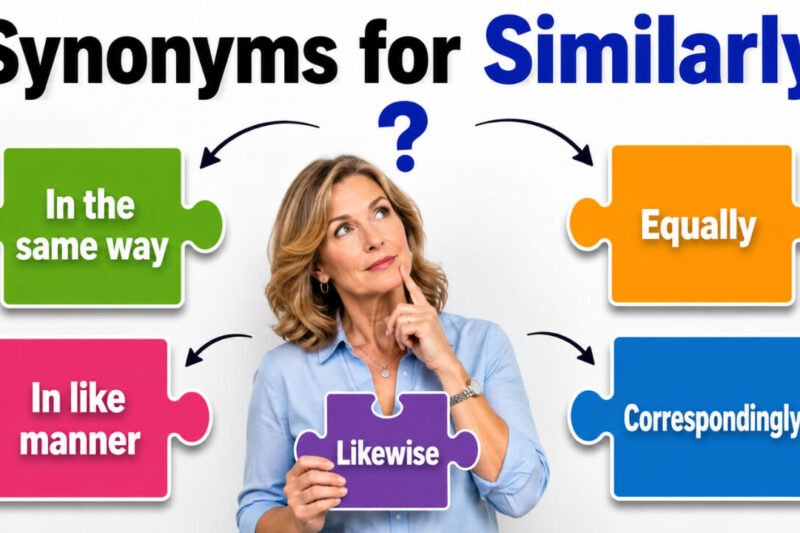 44+ Synonyms for Similarly: Strong Word Choices & Examples
