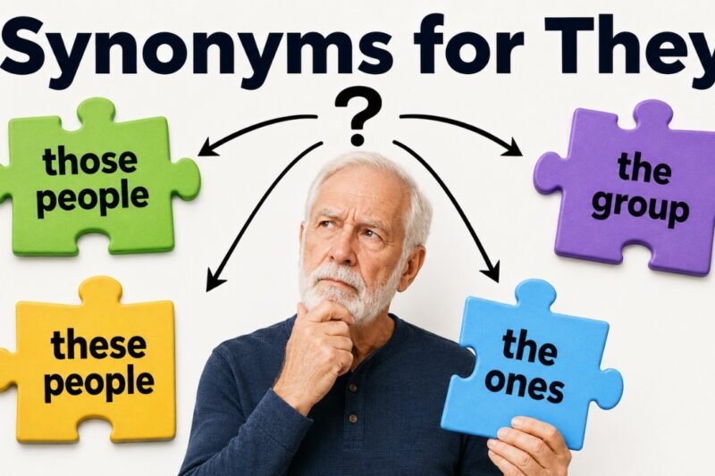 46+ Synonyms for They: Meanings, Context & Clear Examples