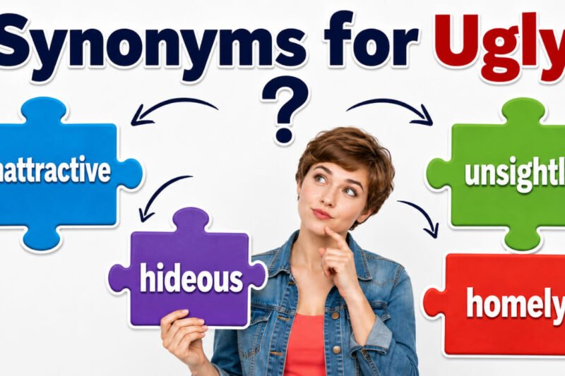 48+ Synonyms for Ugly: Strong Word Choices & Examples