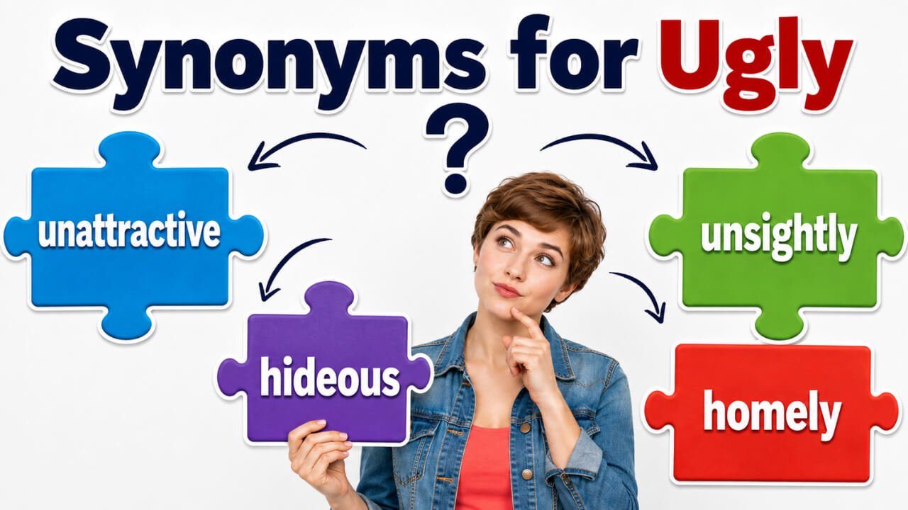 synonyms for ugly