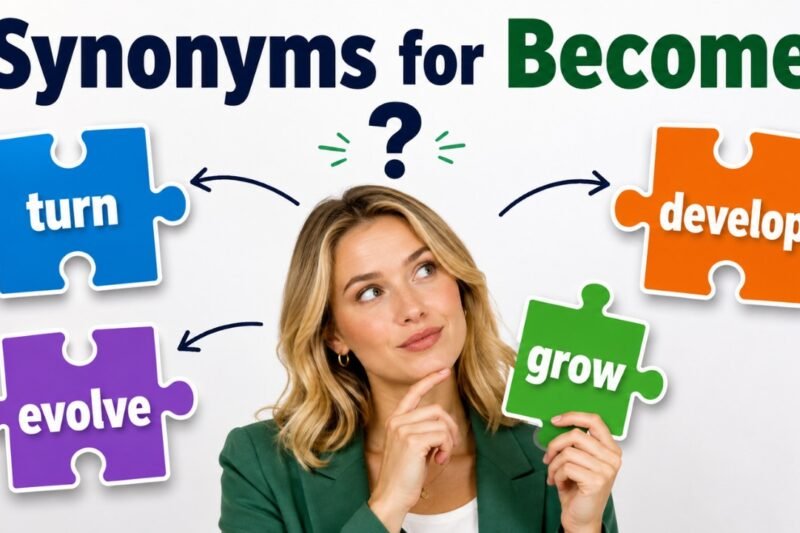 synonyms for become
