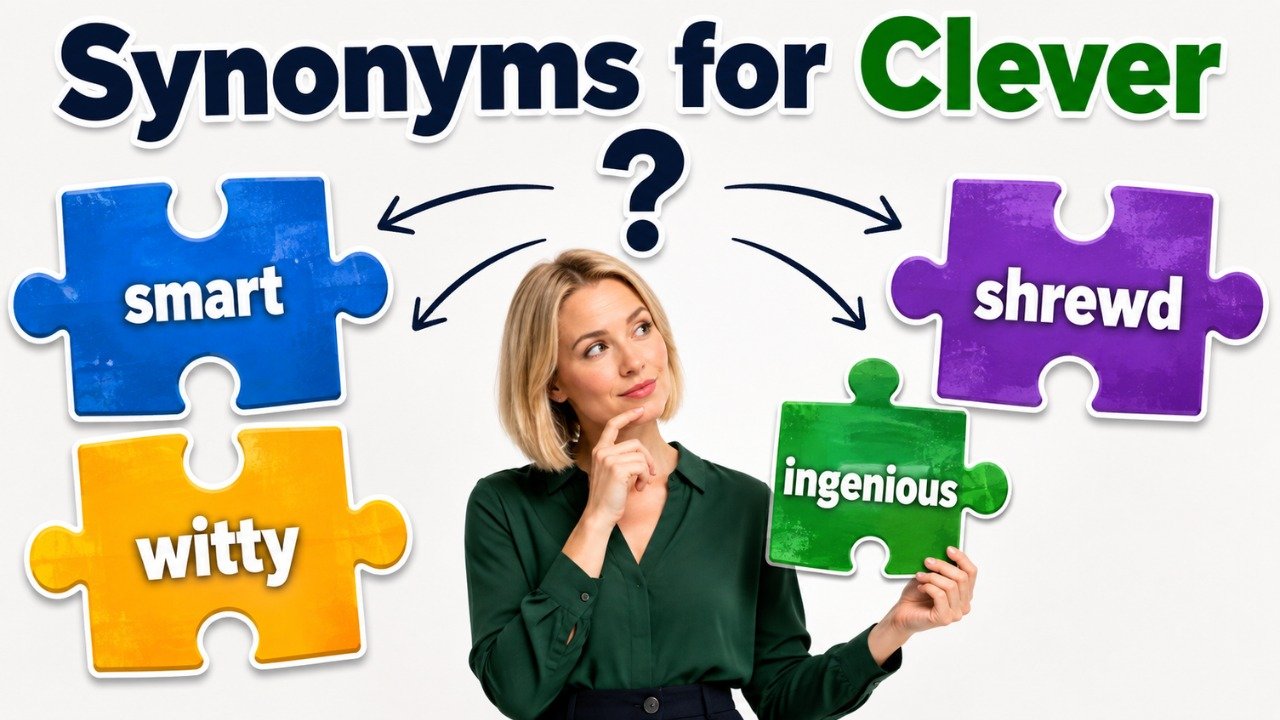 synonyms for clever