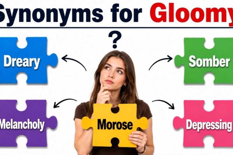 44+ Synonyms for Gloomy: Strong Word Choices & Examples