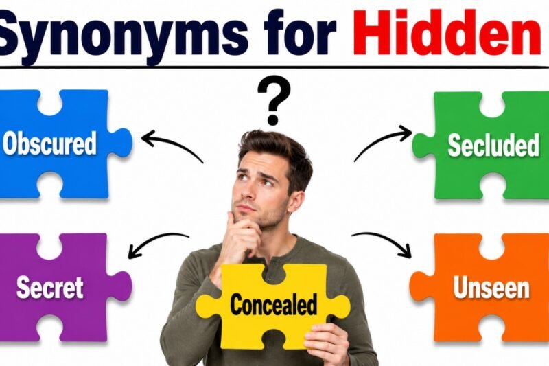 34+ Synonyms for Hidden: Context & Clear Examples