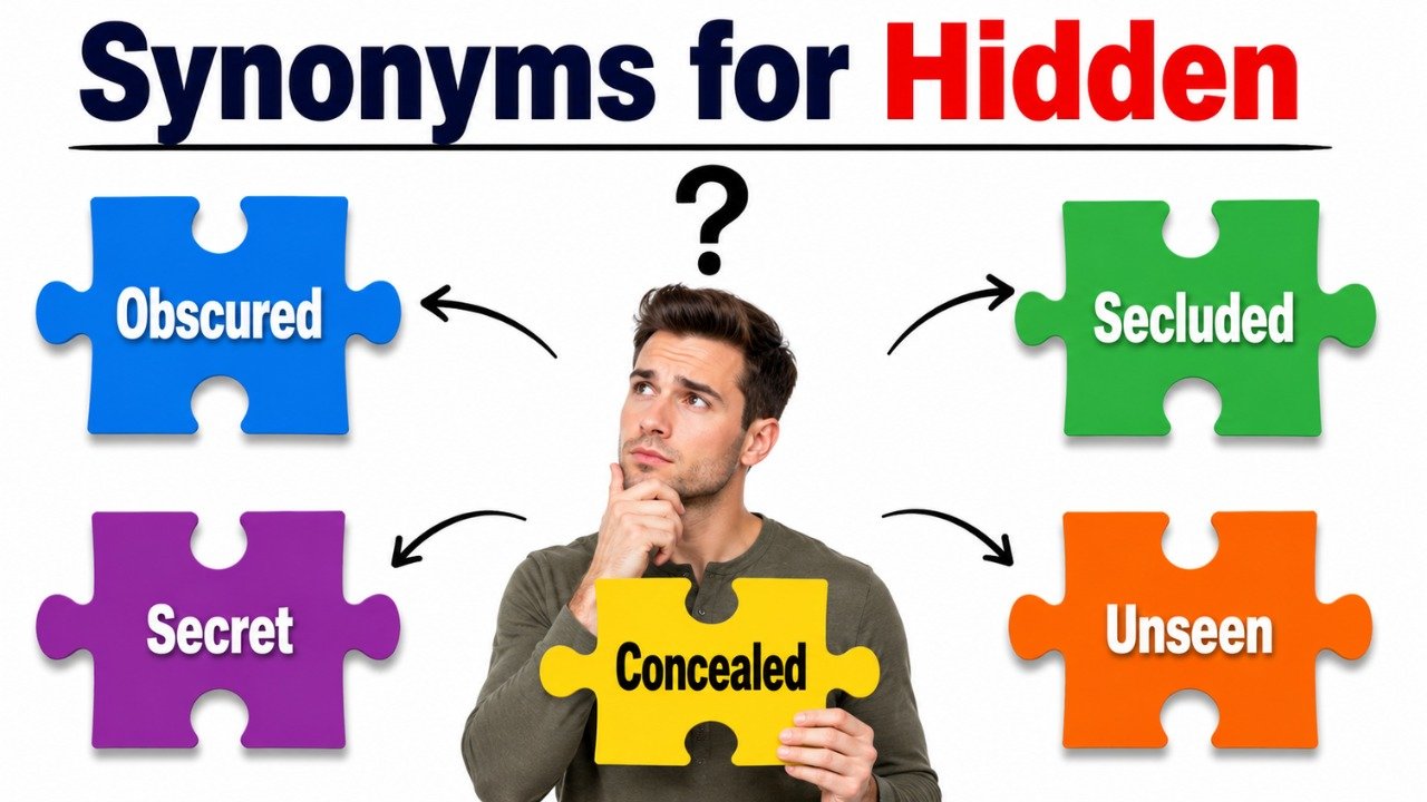 Synonyms for Hidden