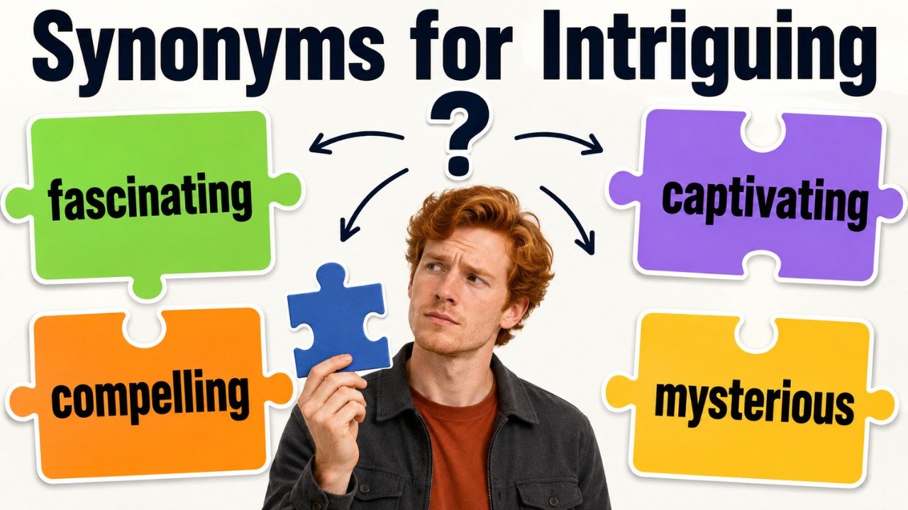 synonyms for intriguing