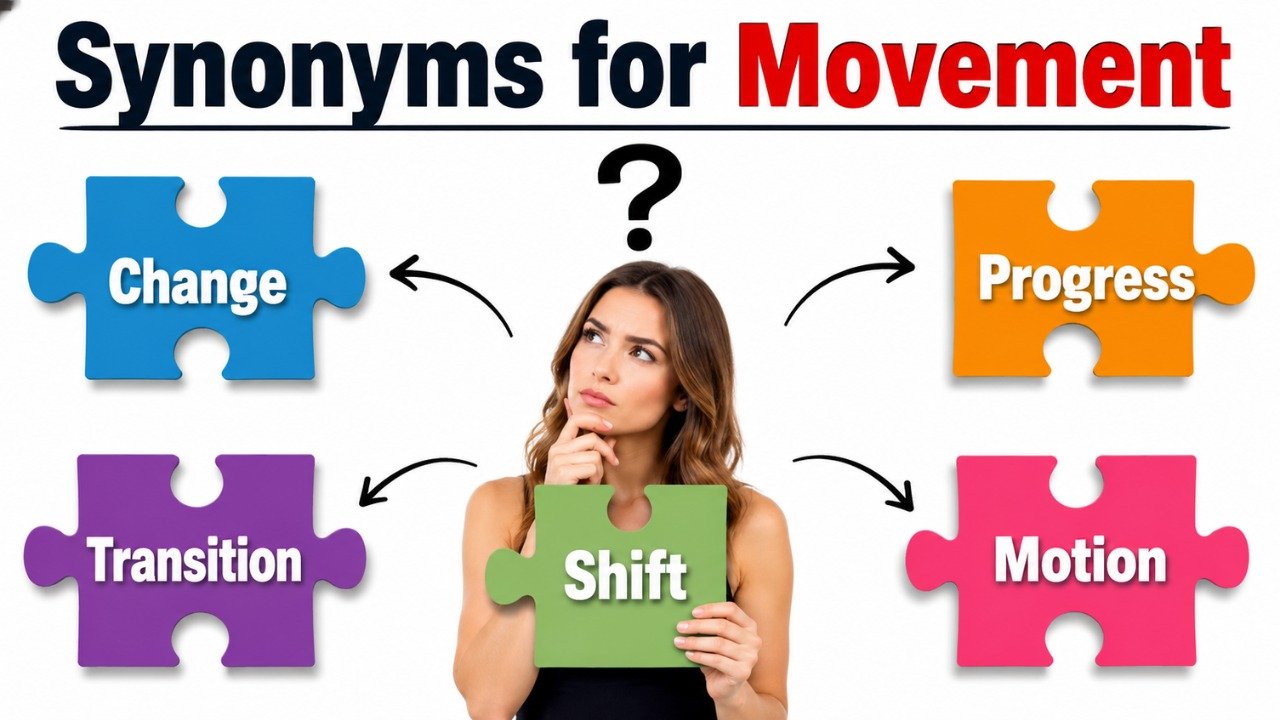 synonyms for movement