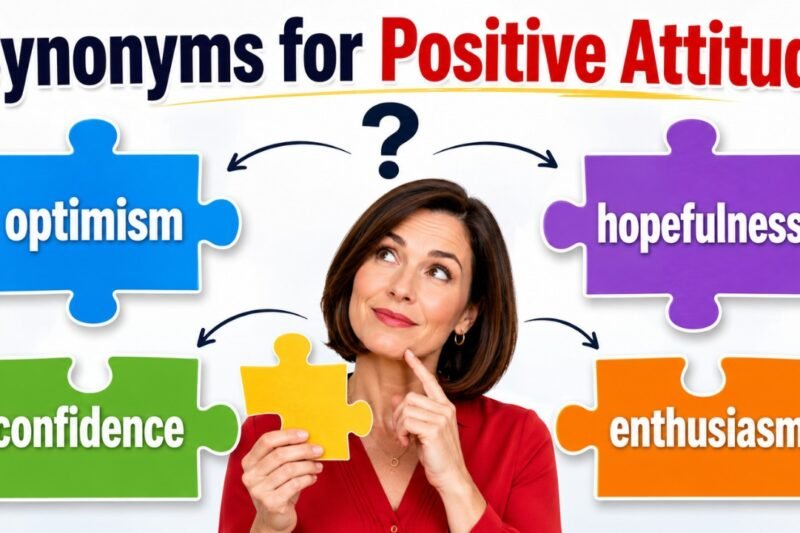 synonyms for positive attitude