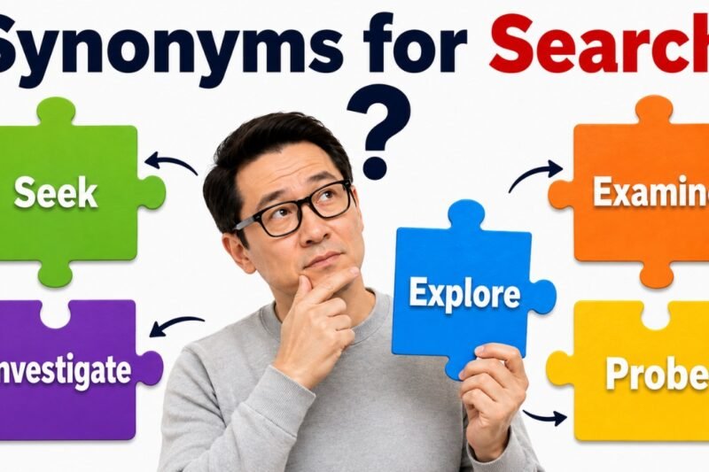 36+ Synonyms for Search: Meanings, Uses & Word Choices