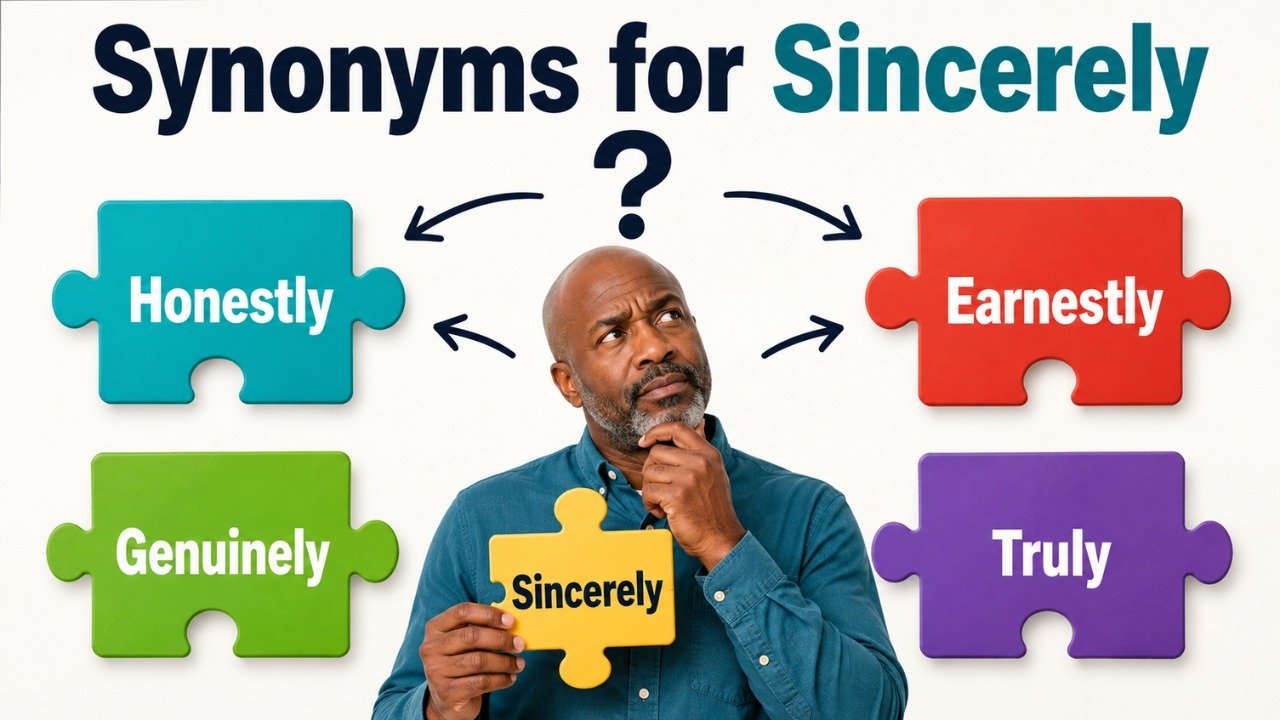synonyms for sincerely