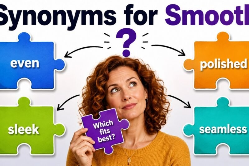 synonyms for smooth