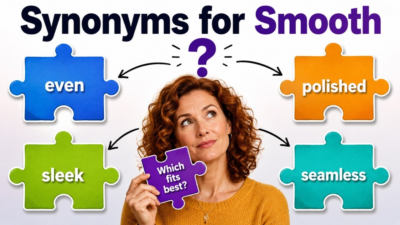 synonyms for smooth