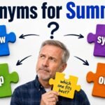 synonyms for summary