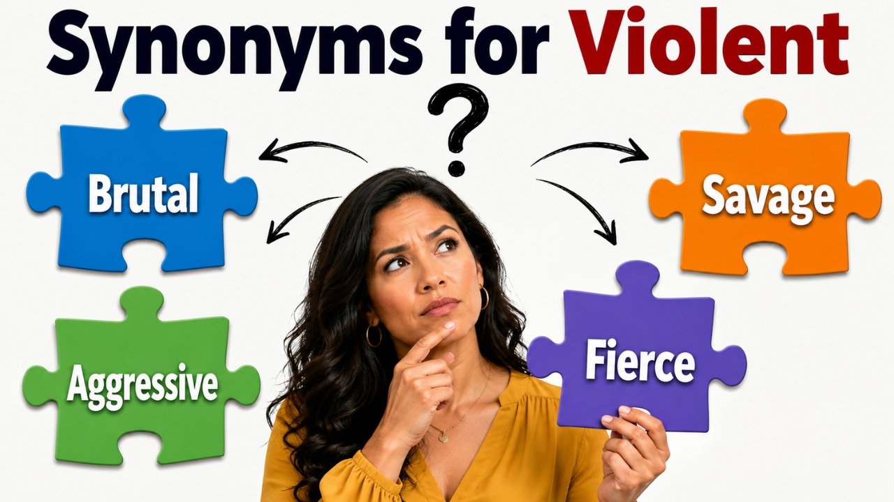 synonyms for violent